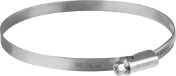 ЗУБР  Х-9Н, 140 - 160 мм, накатная лента 9 мм, цинк, 10 шт, червячный хомут (37807-160) 37807-160