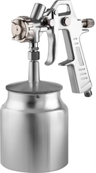 STAYER  ORION S, 1.5 мм, пневматический краскопульт с нижним бачком (06472-1.5) 06472-1.5