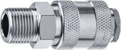 ЗУБР  3/8″M - рапид муфта, переходник, Профессионал (64911-3/8) 64911-3/8