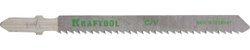 KRAFTOOL  T101BR, EU-хвост., по дереву, шаг 2.5 мм, 75 мм, 5 шт, полотна для лобзика (159516-2.5-S5) 159516-2.5-S5