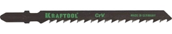 KRAFTOOL  T111C, EU-хвост., по дереву, шаг 3 мм, 75 мм, 5 шт, полотна для лобзика (159531-3-S5) 159531-3-S5