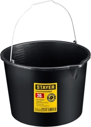 STAYER  STRONG, 20 л, строительное пластиковое ведро (06083-20) 06083-20_z02