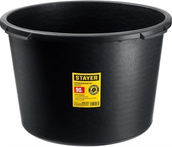 STAYER  STRONG, 90 л, круглый строительный таз (06098-90) 06098-90_z02