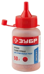 ЗУБР  50 г, красная, разметочная краска (4-06405-2) 4-06405-2_z01