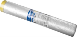 ЗУБР  20 м x 2.7 м, 10 мкм, HDPE, пленка укрывная с клейкой лентой, Профессионал (12250-270-20) 12250-270-20