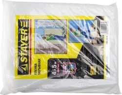 STAYER  4 м, 5 м, 30 мкм, защитная укрывочная пленка, Professional (12253-04-05) 12253-04-05