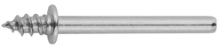 ЗУБР  3.2, L 40, оправка для фетровых кругов (35941) 35941