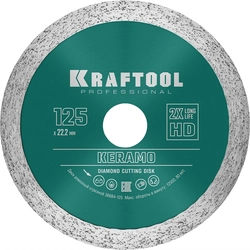 KRAFTOOL  Keramo, 125 мм, (22.2 мм, 10 х 2.4 мм), сегментированный алмазный диск (36684-125) 36684-125