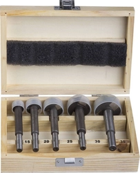 STAYER  Maxcut, 5 шт: 15-20-25-30-35 мм, набор сверл форстнера по дереву, ДСП (29985-H5) 29985-H5
