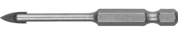 ЗУБР  3 мм, 2х кромка, HEX 1/4, Сверло по стеклу и кафелю (29840-03) 29840-03