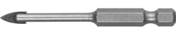 ЗУБР  4 мм, 2х кромка, HEX 1/4, Сверло по стеклу и кафелю (29840-04) 29840-04
