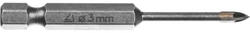 STAYER  3 мм, 4х кромка, HEX 1/4, Сверло по стеклу и кафелю (2985-03) 2985-03_z01