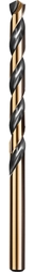 KRAFTOOL  Cobalt, 6.5 х 101 мм, сталь М42, HSS-Co(8%), сверло по металлу (29656-6.5) 29656-6.5
