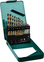 KRAFTOOL  Cobalt, 13 шт, (1.5-6.5 мм), сталь М42, HSS-Co(8%), набор сверл по металлу (29656-H13) 29656-H13