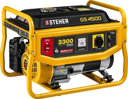 STEHER  3300 Вт, бензиновый генератор (GS-4500) GS-4500
