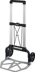 STAYER  PROTruck, до 120 кг, из алюминиевого сплава, платформа 48.5 х 35 см, колеса d 16 см, вес 5 кг, складная хозяйственная тележка (38755-120) 38755-120