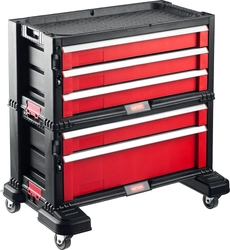 KETER  DRAWER, 562 х 289 х 502 мм, (22″),  пластиковый ящик с 5 выдвижными полками (38380-5) 38380-5