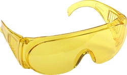 STAYER  MX-3, открытого типа, жёлтые, монолинза с дополнительной боковой защитой и вентиляцией, защитные очки (11042) 11042_z01