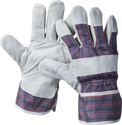 STAYER  XL, комбинированные кожаные из спилка, рабочие перчатки (1130-XL) 1130-XL