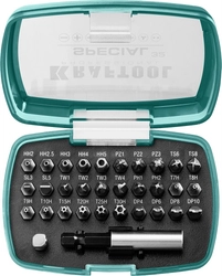 KRAFTOOL  Special-32, с адаптером 32 шт, набор специальных бит (2610-H32) 2610-H32
