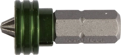 KRAFTOOL  Magnet-X PH2, 25 мм, 1 шт, бита с магнитным держателем-ограничителем (26128-2-25-1) 26128-2-25-1