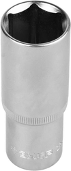 ЗУБР  FLANK, 1/2″, 17 мм, удлиненная торцовая головка (27726-17) 27726-17