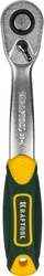 KRAFTOOL  1/4″, 72 зубца, изогнутая трещотка для торцовых головок, Pro (27795-1/4) 27795-1/4_z02