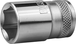 KRAFTOOL  FLANK, 1/2″, 17 мм, торцовая головка (27805-17) 27805-17_z01