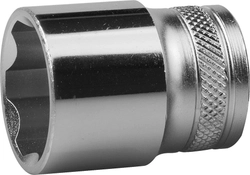 KRAFTOOL  FLANK, 1/2″, 22 мм, торцовая головка (27805-22) 27805-22_z01
