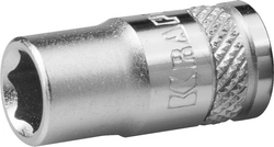 KRAFTOOL  FLANK, 1/4″, 6 мм, торцовая головка (27815-06) 27815-06_z01