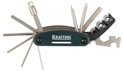 KRAFTOOL  16-в-1, набор для обслуживания велосипеда (26182-H16) 26182-H16