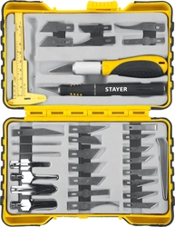 STAYER  33 предм, набор резцов, Professional (1831-H33) 1831-H33