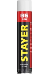STAYER  STD 65, 750 мл, адаптерная, выход до 65 л,  монтажная пена, Professional (41134) 41134