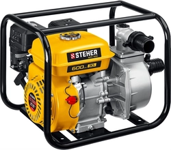 STEHER  600 л/мин, мотопомпа бензиновая (WPC-600) WPC-600