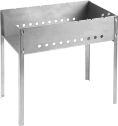 GRINDA  Barbecue, 500 x 300 x 500 мм, нержавеющая сталь, 1.5 мм, сборный мангал (427784) 427784