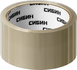 СИБИН  48 мм, 50 м, 40 мкм, прозрачная, клейкая лента (12055-50-20) 12055-50-50_z02