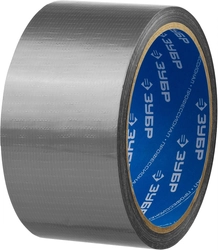 ЗУБР  48 мм, 10 м, серая, на тканевой основе, универсальная армированная лента, Профессионал (12090-50-10) 12090-50-10