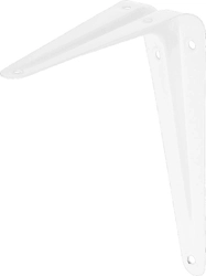 STAYER  100 х 125 мм, белый, уголок-кронштейн (37401-1) 37401-1