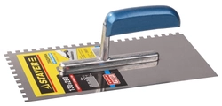 STAYER  130 х 280 мм, зуб 6 х 6 мм, штукатурная гладилка, Professional (0802-06) 0802-06