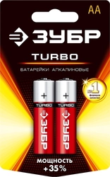 ЗУБР  Turbo, ААА х 4, 1.5 В, алкалиновая батарейка (59213-2C) 59213-2C_z01
