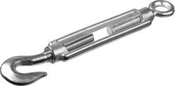 STAYER  DIN 1480, М24, 1 шт, талреп крюк-кольцо (30515-24) 30515-24