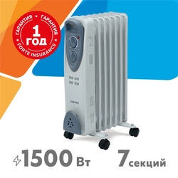 Масляный радиатор Zerten MRT-15 oasis 1271