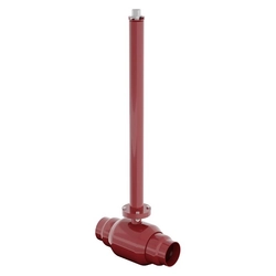 Кран шаровой цельносв. Маршал 11с67п 3ЦП под приварку 100 (PN25) с удл. шпинд. 1,2 м т тт000014727