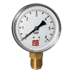Манометр радиальный STI ∅80 6 bar (G½") т тт000018929