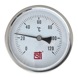 Термометр биметалл погружной STI ∅63 120°C (L75) т тт000018949