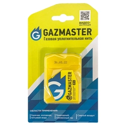 Газовая уплотнительная нить Gazmaster, бокс 25м. т тт000018670