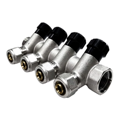Коллектор регулирующий STI ГШ 3/4" (обжим 16х4 вых.) т тт000019039