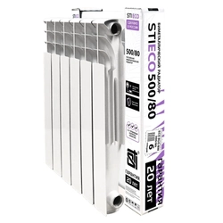 Биметаллический радиатор STI ECO RUS BM 500/80 6 сек. т тт000015898