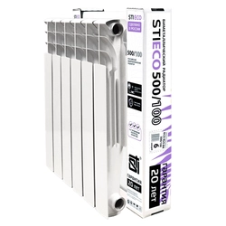Биметаллический радиатор STI ECO RUS BM 500/100 6 сек. т тт000015903