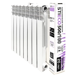 Биметаллический радиатор STI ECO RUS BM 500/100 8 сек. т тт000015904